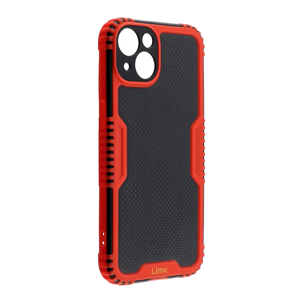 LIME ARMADILLO ΘΗΚΗ IPHONE 13 6.1in  FULL CAMERA PROTECTION RED - Image 6