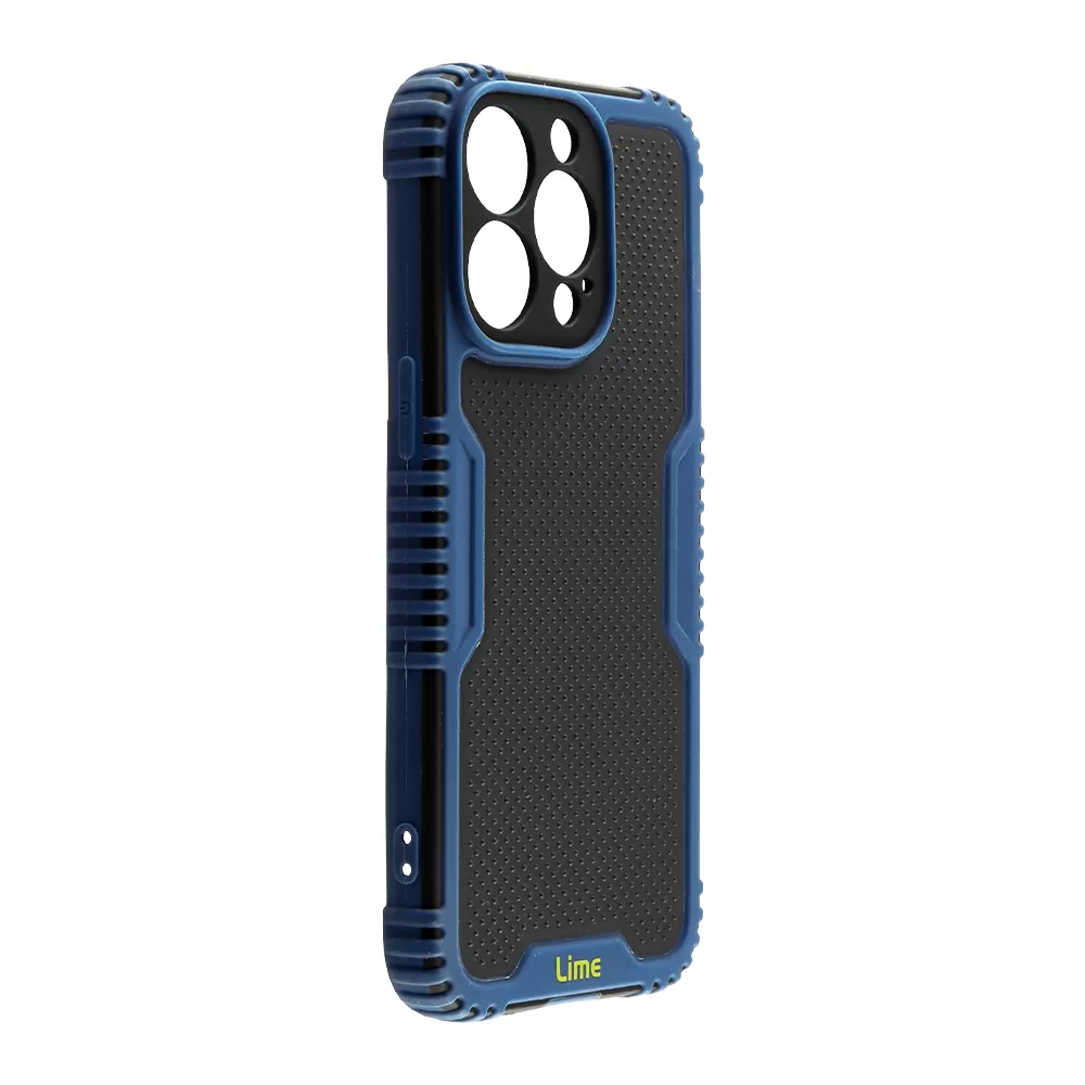 LIME ARMADILLO ΘΗΚΗ IPHONE 13 MINI 5.4in  FULL CAMERA PROTECTION BLUE - Image 6