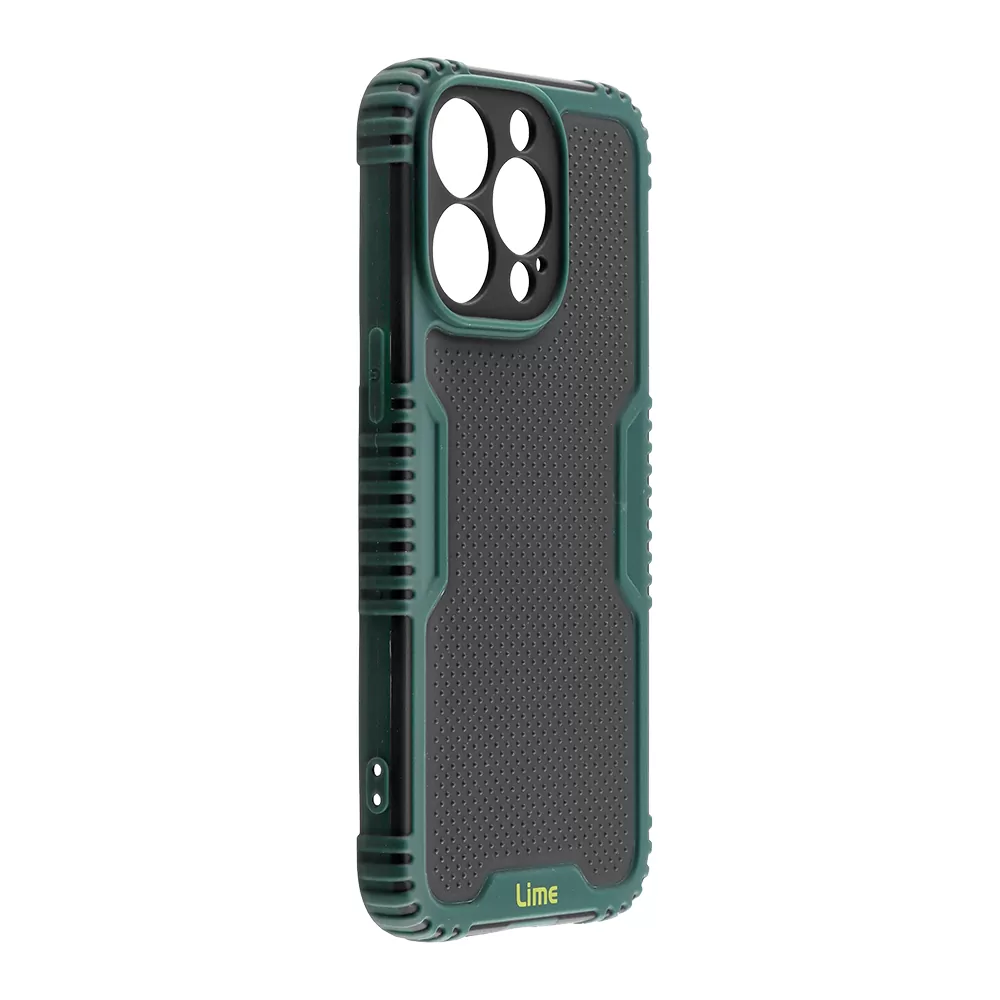 LIME ARMADILLO ΘΗΚΗ IPHONE 13 PRO 6.1in  FULL CAMERA PROTECTION GREEN - Image 6