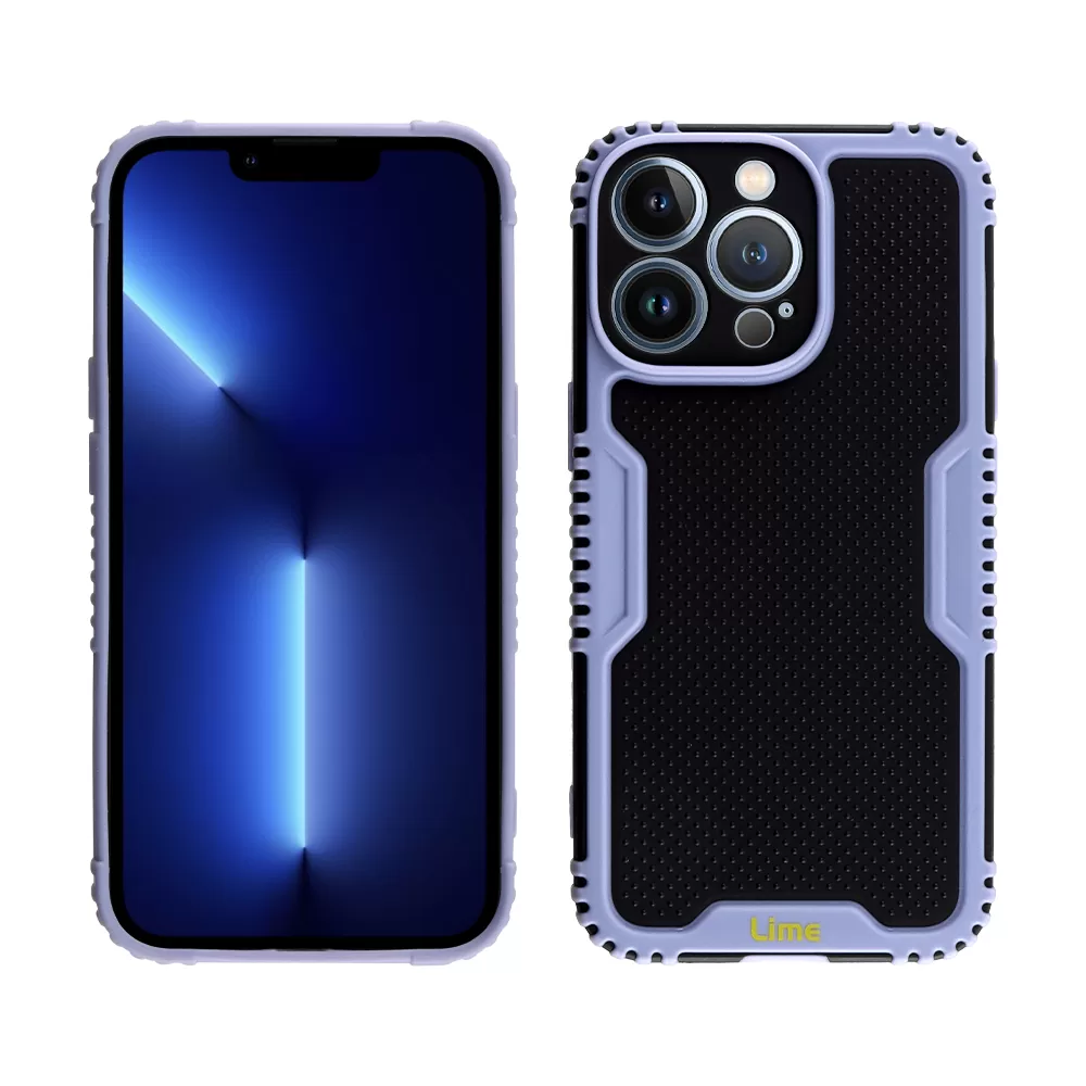LIME ARMADILLO ΘΗΚΗ IPHONE 13 PRO 6.1in  FULL CAMERA PROTECTION AIR FORCE BLUE - Image 4