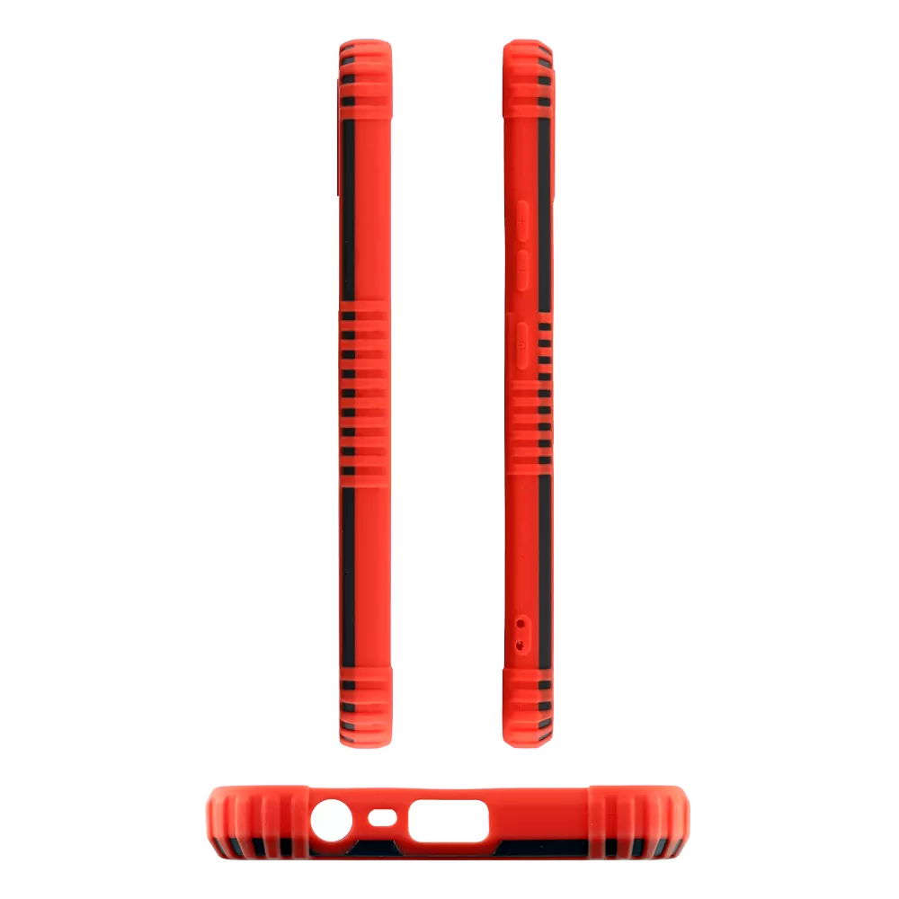 LIME ARMADILLO ΘΗΚΗ REALME C11 2021 6.52in  FULL CAMERA PROTECTION RED - Image 3