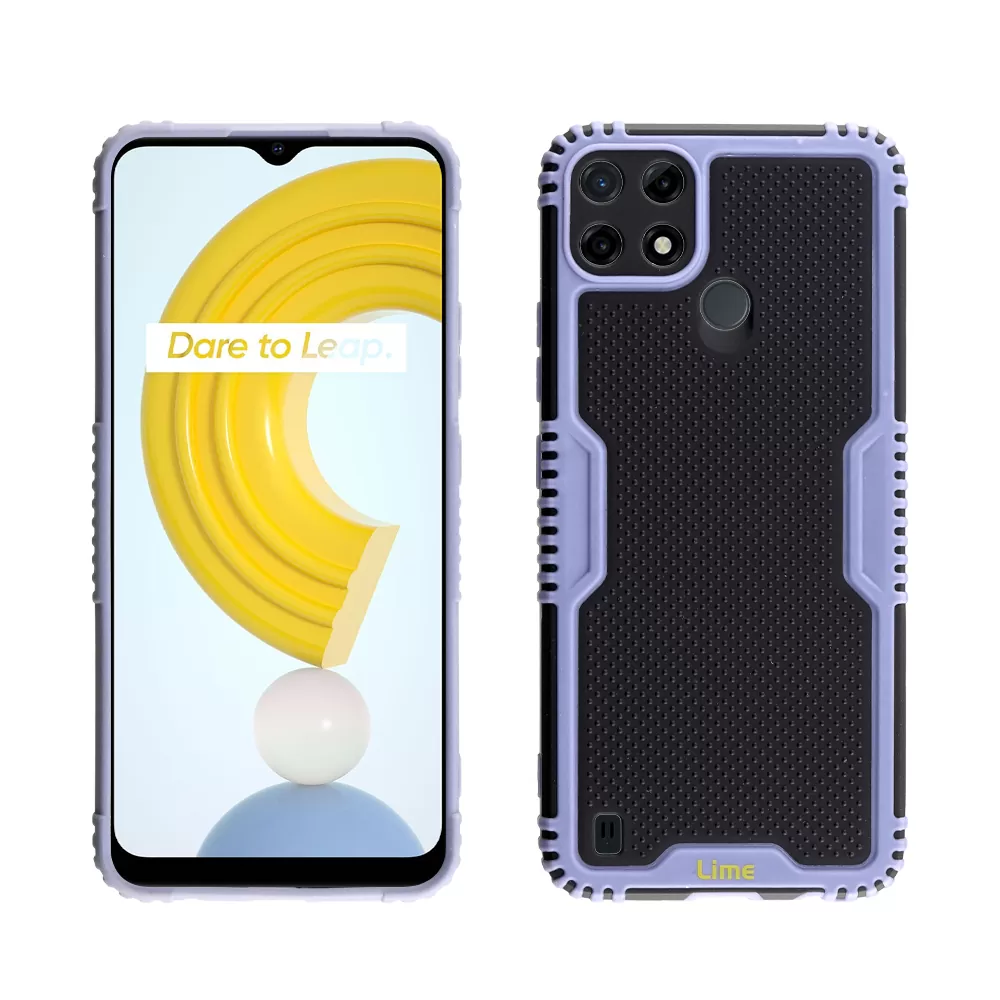 LIME ARMADILLO ΘΗΚΗ REALME C21Y/C25Y 6.5in  FULL CAMERA PROTECTION AIR FORCE BLUE - Image 4