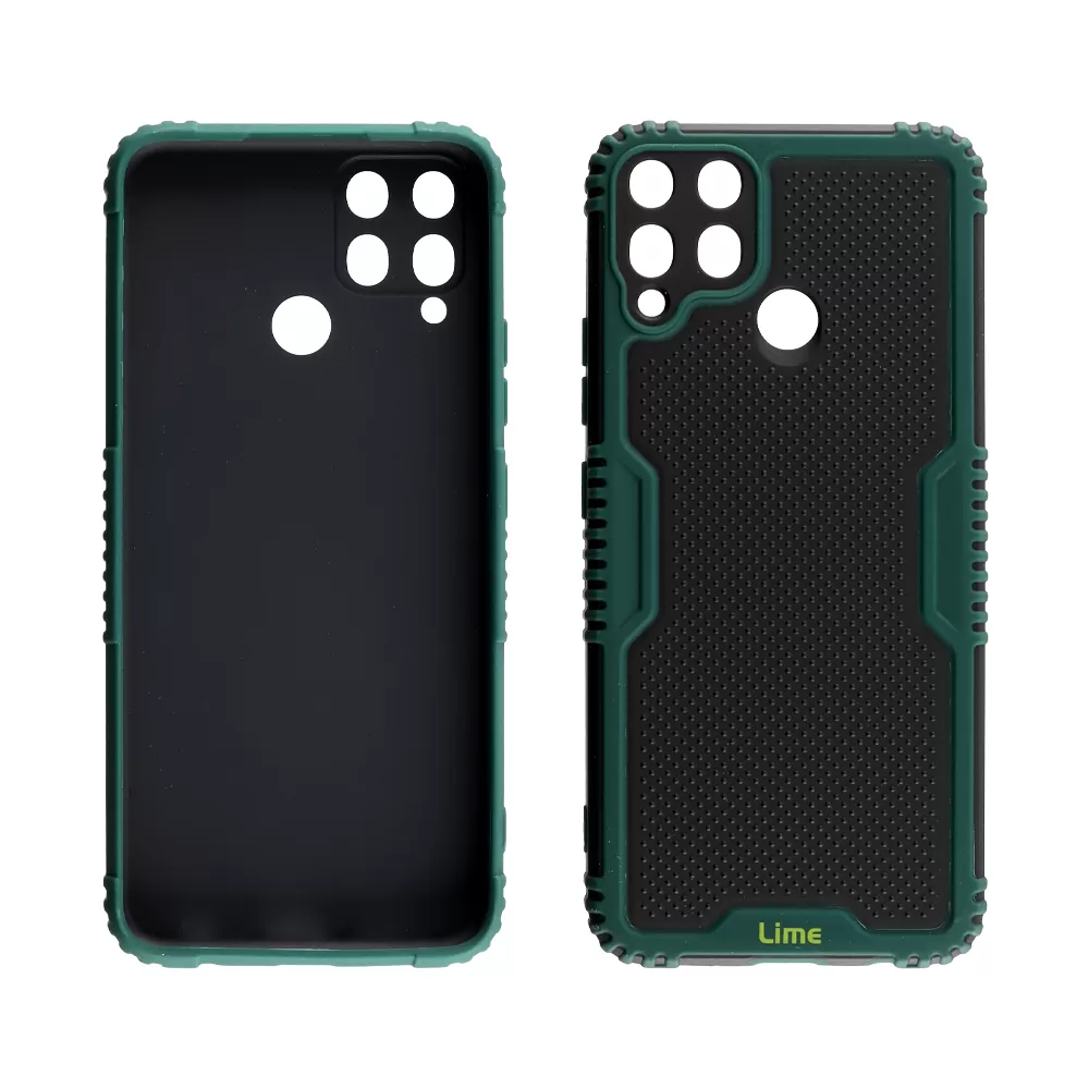 LIME ARMADILLO ΘΗΚΗ REALME C25/C25s 6.5in  FULL CAMERA PROTECTION GREEN - Image 5
