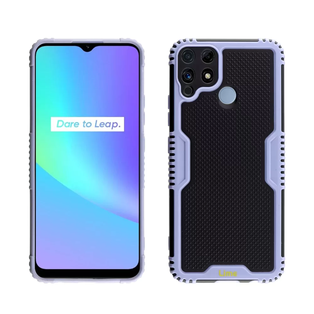 LIME ARMADILLO ΘΗΚΗ REALME C25/C25s 6.5in  FULL CAMERA PROTECTION AIR FORCE BLUE - Image 4