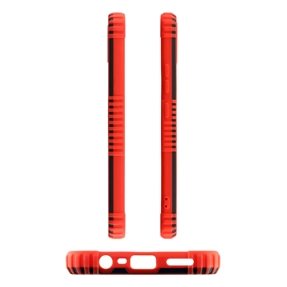 LIME ARMADILLO ΘΗΚΗ REALME C25/C25s 6.5in  FULL CAMERA PROTECTION RED - Image 3