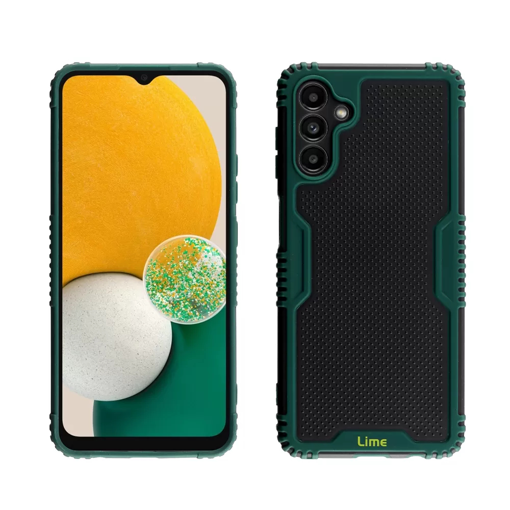 LIME ARMADILLO ΘΗΚΗ SAMSUNG A04s A047/A13 5G A136U 6.5in  FULL CAMERA PROTECTION GREEN - Image 4