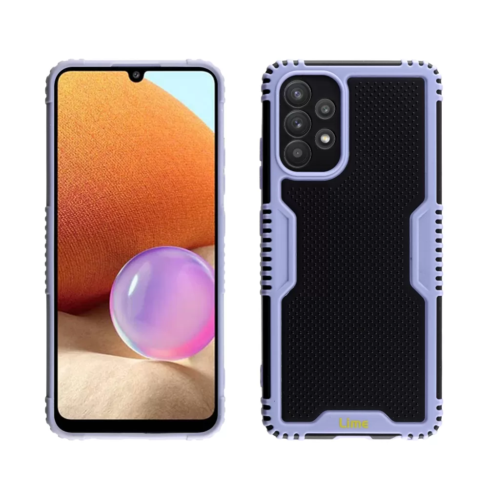 LIME ARMADILLO ΘΗΚΗ SAMSUNG A32 4G A325 6.4in  FULL CAMERA PROTECTION AIR FORCE BLUE - Image 4