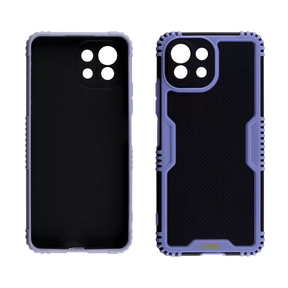 LIME ARMADILLO ΘΗΚΗ XIAOMI MI 11 LITE 4G/MI 11 LITE 5G 6.55in  FULL CAMERA PROTECTION AIR FORCE BLUE - Image 5