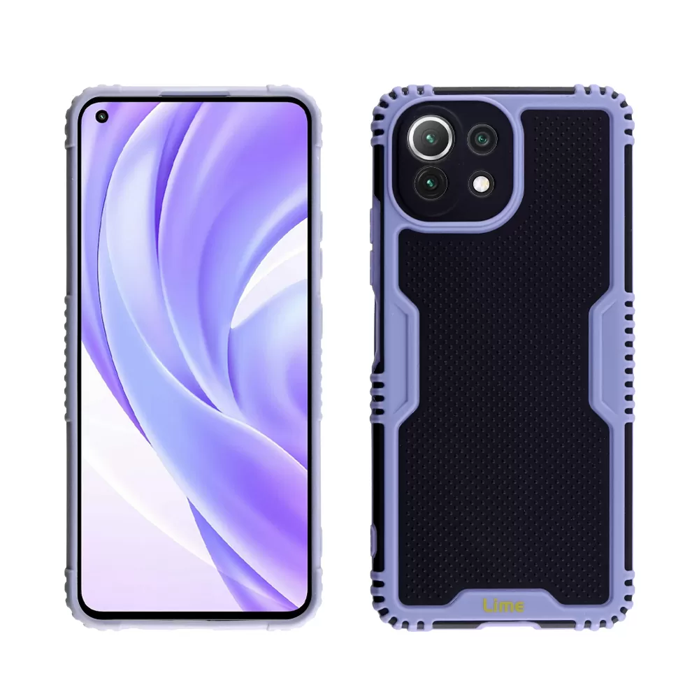 LIME ARMADILLO ΘΗΚΗ XIAOMI MI 11 LITE 4G/MI 11 LITE 5G 6.55in  FULL CAMERA PROTECTION AIR FORCE BLUE - Image 4