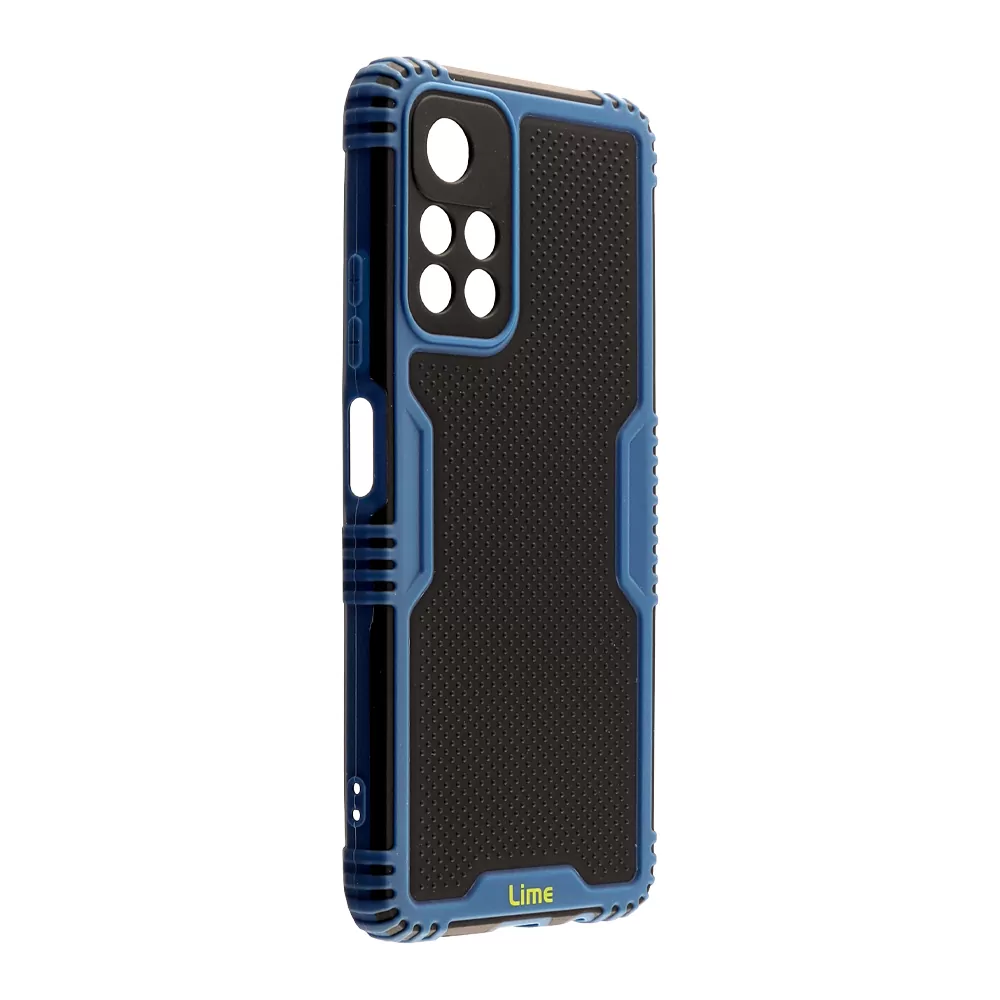 LIME ARMADILLO ΘΗΚΗ XIAOMI POCO M4 PRO 5G/REDMI NOTE 11T 5G 6.6in  FULL CAMERA PROTECTION BLUE - Image 6