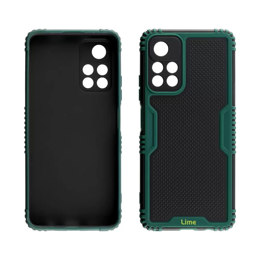 LIME ARMADILLO ΘΗΚΗ XIAOMI POCO M4 PRO 5G/REDMI NOTE 11T 5G 6.6in  FULL CAMERA PROTECTION GREEN - Image 5