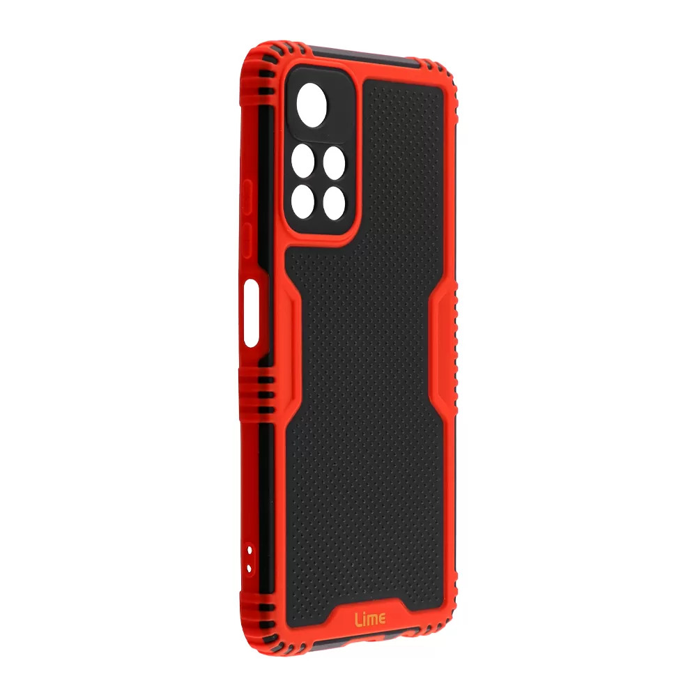 LIME ARMADILLO ΘΗΚΗ XIAOMI POCO M4 PRO 5G/REDMI NOTE 11T 5G 6.6in  FULL CAMERA PROTECTION RED - Image 6