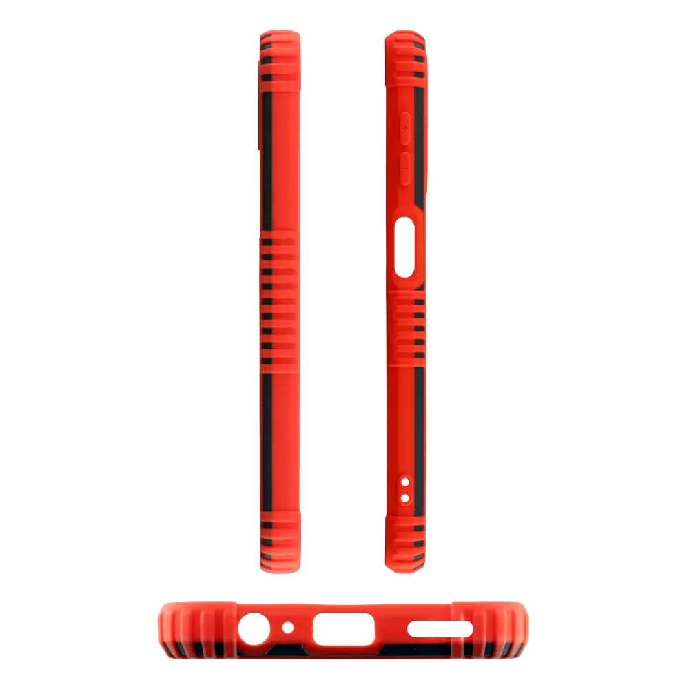 LIME ARMADILLO ΘΗΚΗ XIAOMI POCO M4 PRO 5G/REDMI NOTE 11T 5G 6.6in  FULL CAMERA PROTECTION RED - Image 3