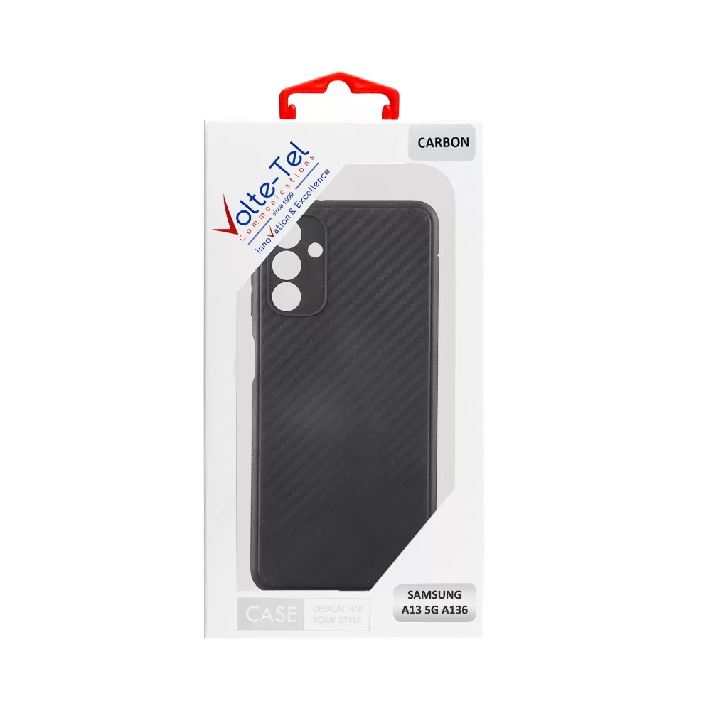 VOLTE-TEL CARBON ΘΗΚΗ SAMSUNG A04s A047/A13 5G A136U 6.5in  CAMERA PROTECTIVE BLACK - Image 3