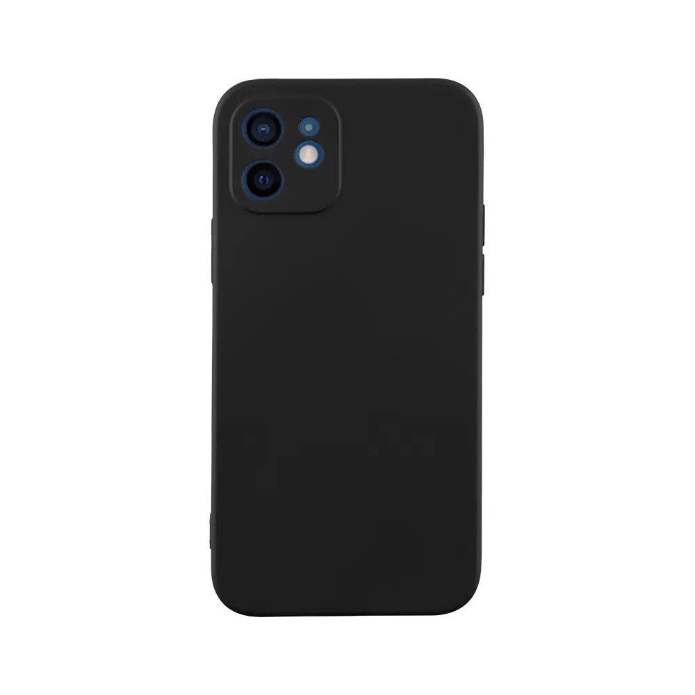 IDOL 1991 VELVET TPU ΘΗΚΗ IPHONE 12 MINI 5.4in 4 SIDE FULL CAMERA PROTECTION BLACK - Image 5