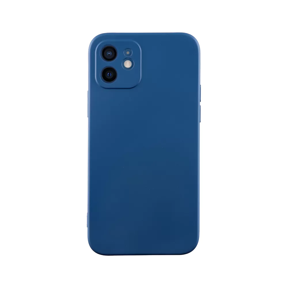 IDOL 1991 VELVET TPU ΘΗΚΗ IPHONE 12 MINI 5.4in 4 SIDE FULL CAMERA PROTECTION BLUE - Image 5