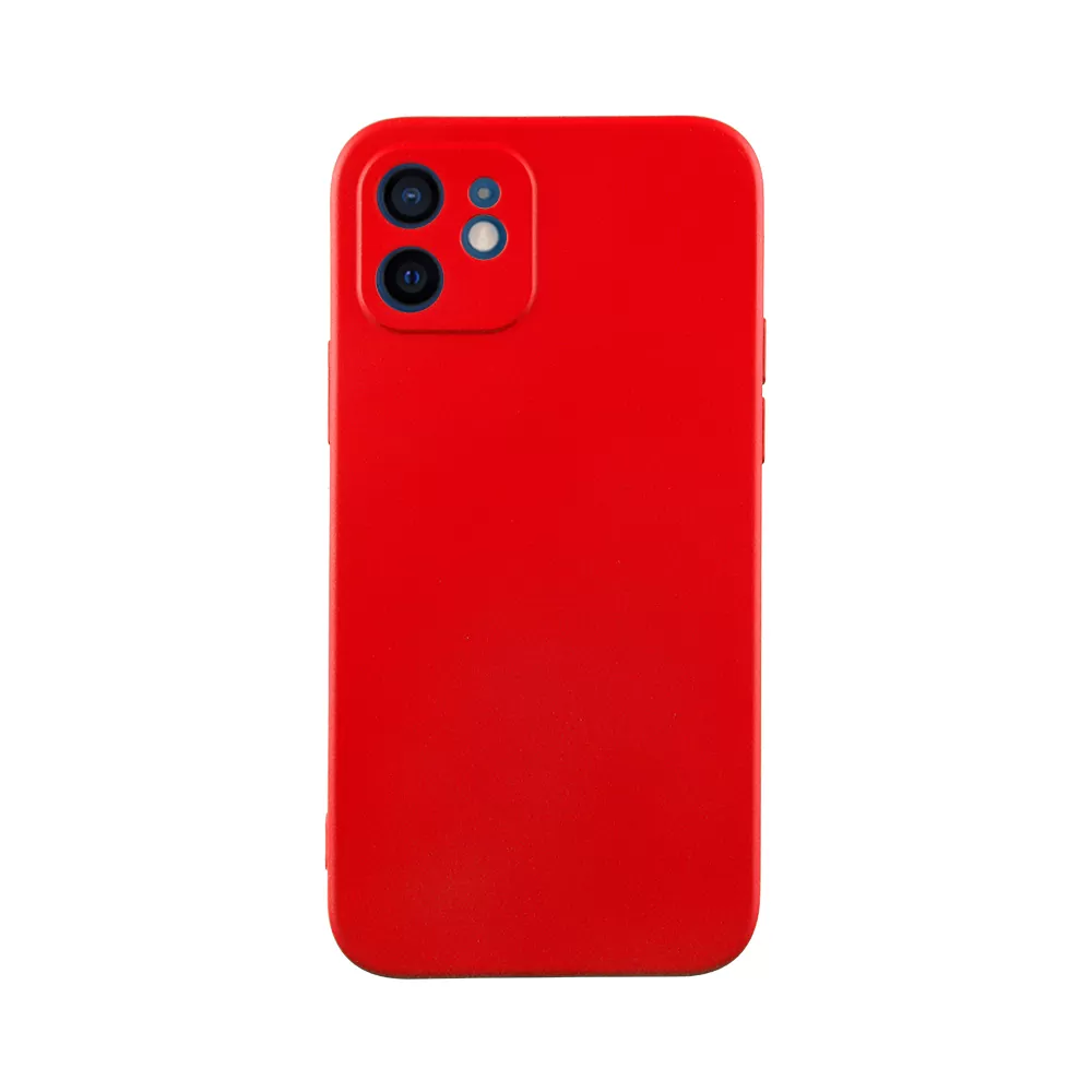 IDOL 1991 VELVET TPU ΘΗΚΗ IPHONE 12 MINI 5.4in 4 SIDE FULL CAMERA PROTECTION RED - Image 5