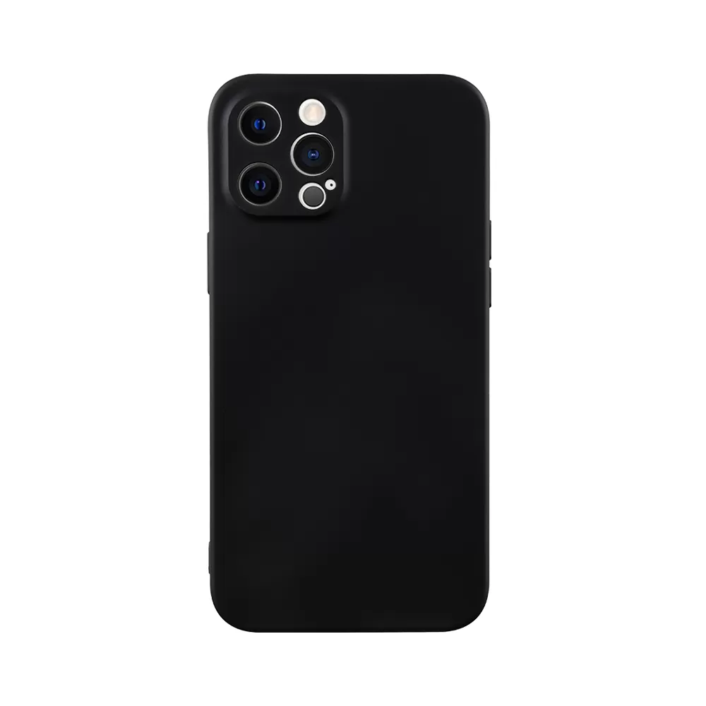 IDOL 1991 VELVET TPU ΘΗΚΗ IPHONE 12 PRO 6.1in 4 SIDE FULL CAMERA PROTECTION BLACK - Image 5