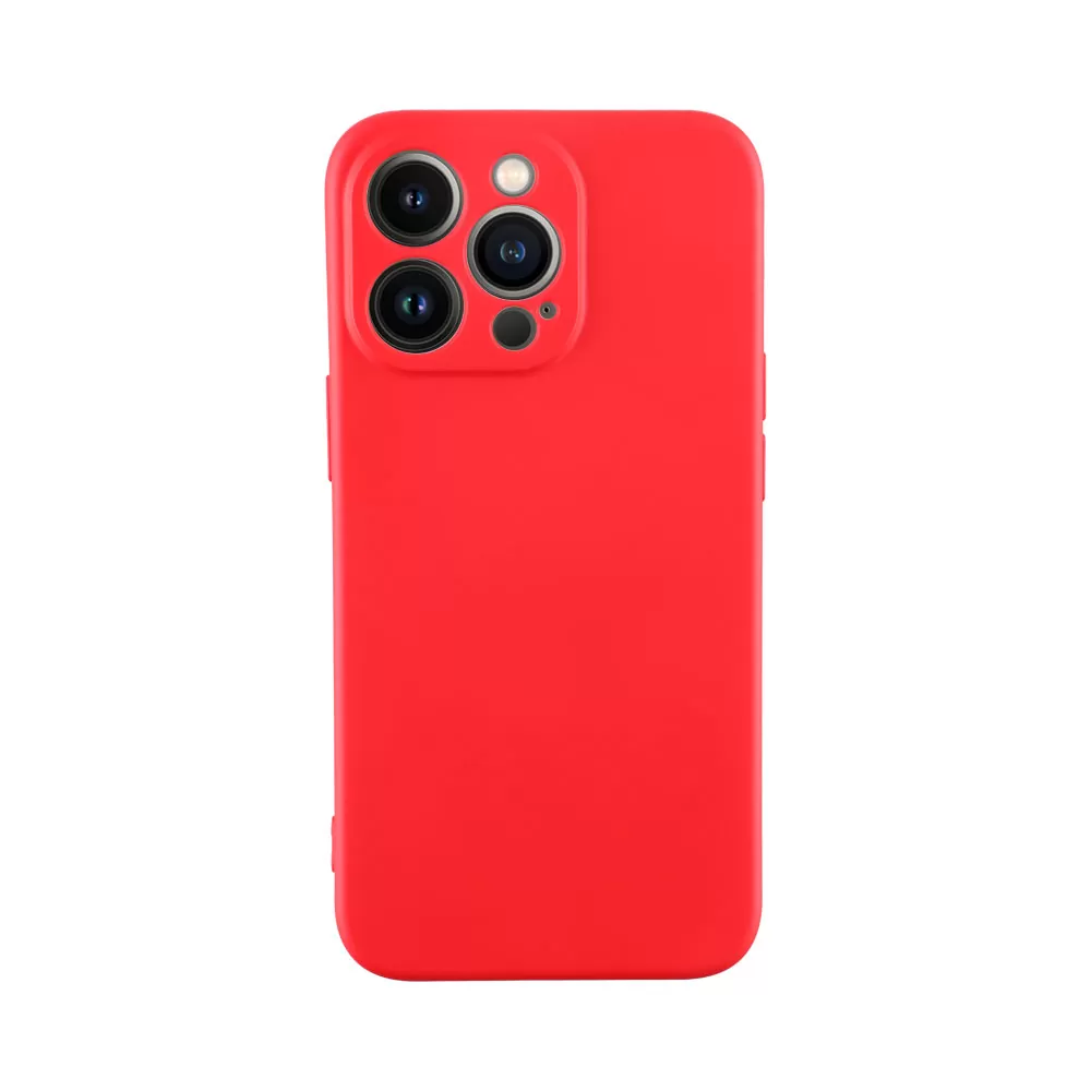 IDOL 1991 VELVET TPU ΘΗΚΗ IPHONE 13 PRO 6.1in 4 SIDE FULL CAMERA PROTECTION RED - Image 5