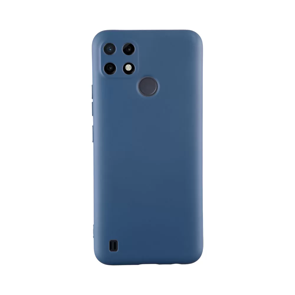 IDOL 1991 VELVET TPU ΘΗΚΗ REALME C21Y/C25Y 6.5in 4 SIDE FULL CAMERA PROTECTION BLUE - Image 5