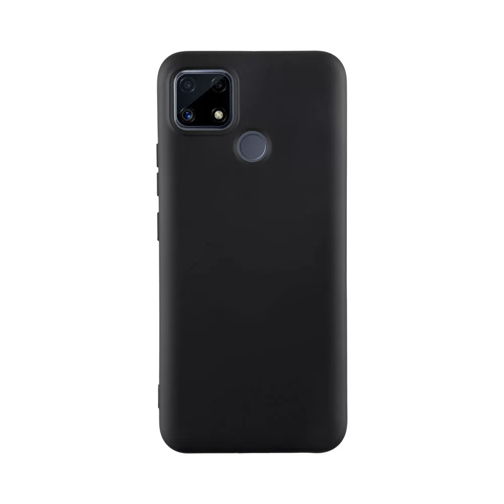 IDOL 1991 VELVET TPU ΘΗΚΗ REALME C25/C25s 6.5in 4 SIDE CAMERA GUARD PROTECTION BLACK - Image 5