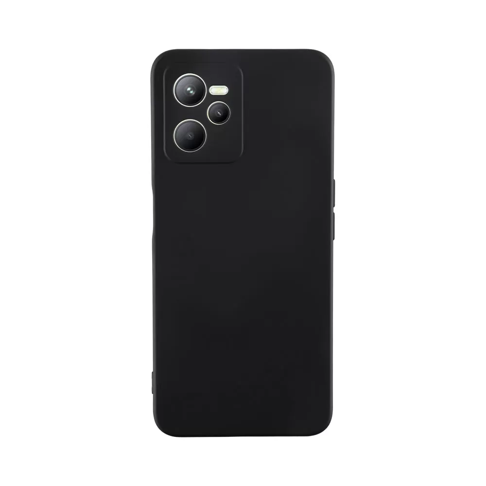 IDOL 1991 VELVET TPU ΘΗΚΗ REALME C35 6.6in 4 SIDE FULL CAMERA PROTECTION BLACK - Image 5