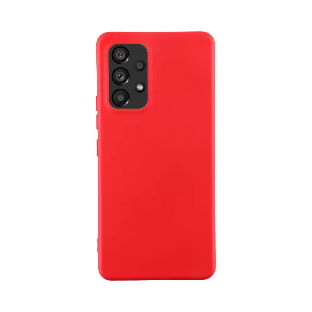 IDOL 1991 VELVET TPU ΘΗΚΗ SAMSUNG A53 5G A536 6.5in 4 SIDE CAMERA GUARD PROTECTION RED - Image 5