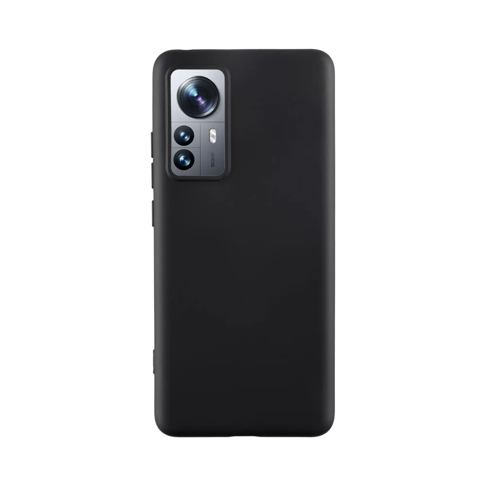 IDOL 1991 VELVET TPU ΘΗΚΗ XIAOMI 12/12X 6.28in 4 SIDE CAMERA GUARD PROTECTION BLACK - Image 5