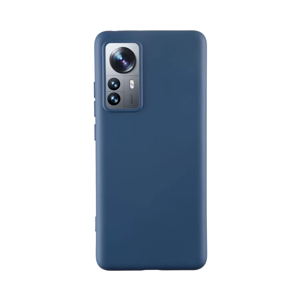 IDOL 1991 VELVET TPU ΘΗΚΗ XIAOMI 12/12X 6.28in 4 SIDE CAMERA GUARD PROTECTION BLUE - Image 5