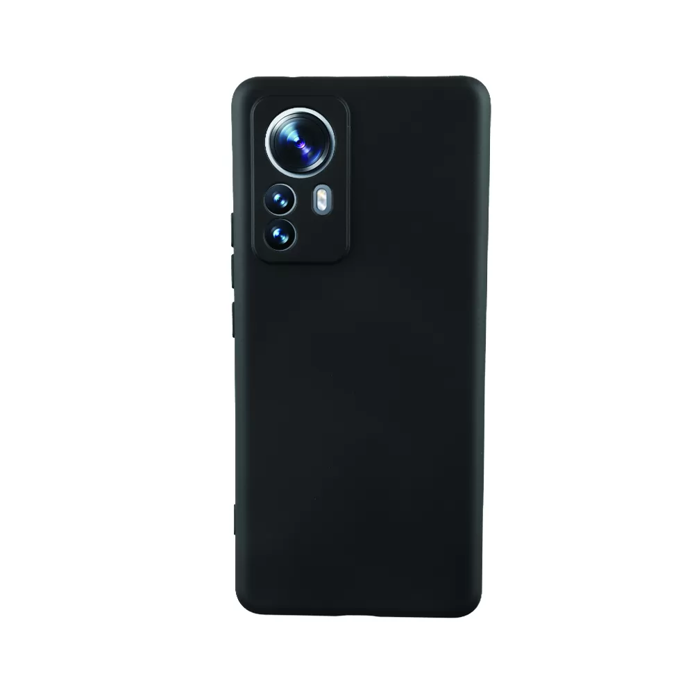 IDOL 1991 VELVET TPU ΘΗΚΗ XIAOMI 12 PRO 6.73in 4 SIDE FULL CAMERA PROTECTION BLACK - Image 5