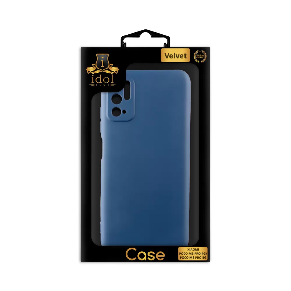 IDOL 1991 VELVET TPU ΘΗΚΗ XIAOMI POCO M3 PRO 4G/POCO M3 PRO 5G 6.5in 4 SIDE FULL CAMERA PROTECTION BLUE - Image 2