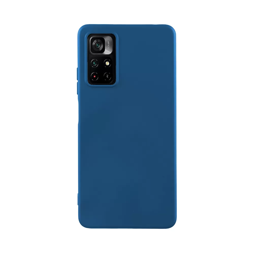 IDOL 1991 VELVET TPU ΘΗΚΗ XIAOMI POCO M4 PRO 5G/REDMI NOTE 11T 5G 6.6in 4 SIDE CAMERA GUARD PROTECTION BLUE - Image 6