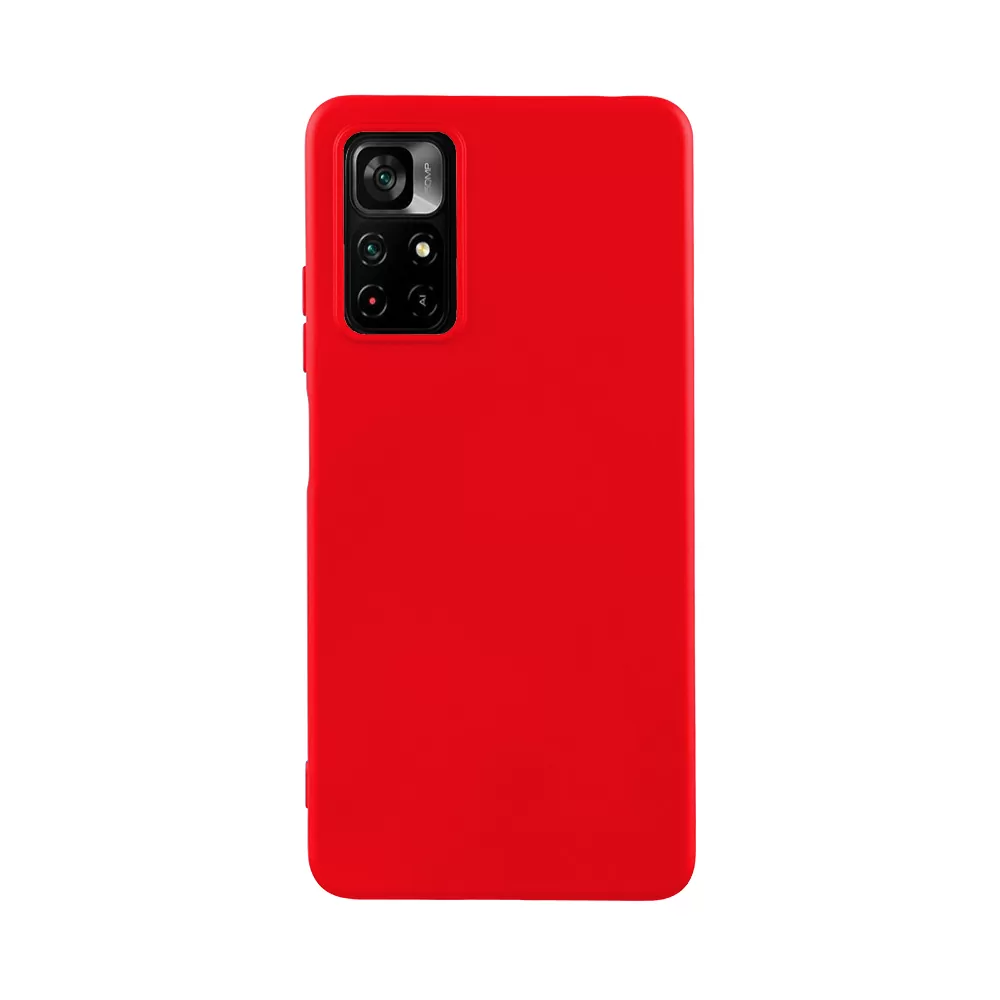 IDOL 1991 VELVET TPU ΘΗΚΗ XIAOMI POCO M4 PRO 5G/REDMI NOTE 11T 5G 6.6in 4 SIDE CAMERA GUARD PROTECTION RED - Image 6