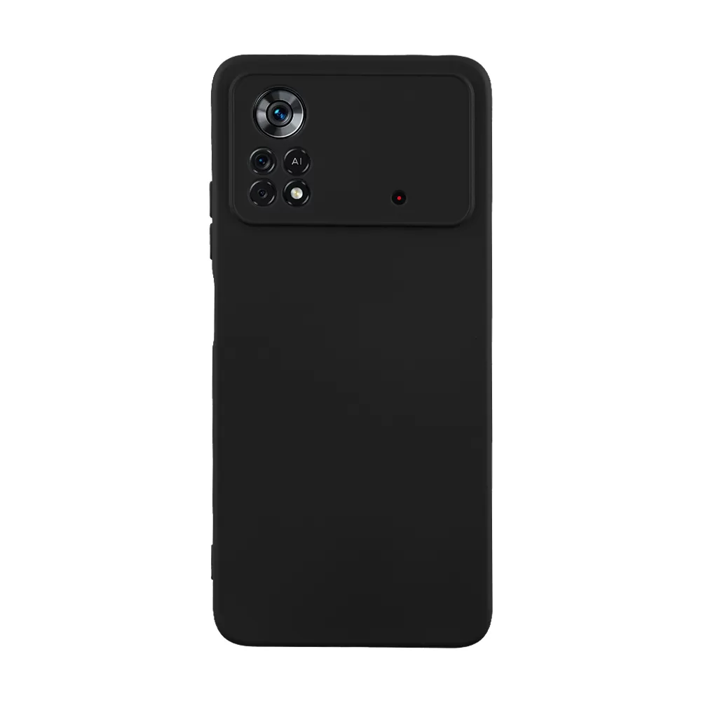 IDOL 1991 VELVET TPU ΘΗΚΗ XIAOMI POCO X4 PRO 5G 6.67in 4 SIDE FULL CAMERA PROTECTION BLACK - Image 5