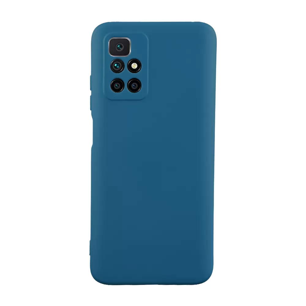 IDOL 1991 VELVET TPU ΘΗΚΗ XIAOMI REDMI 10/REDMI 10 2022 6.5in 4 SIDE FULL CAMERA PROTECTION BLUE - Image 5