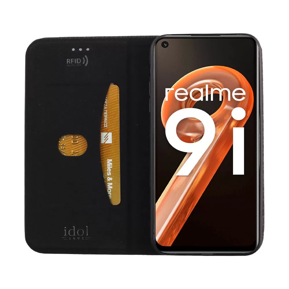IDOL 1991 ELITE ΘΗΚΗ REALME 9i 6.6in  ANTI-RFID BOOK STAND BLACK - Image 7