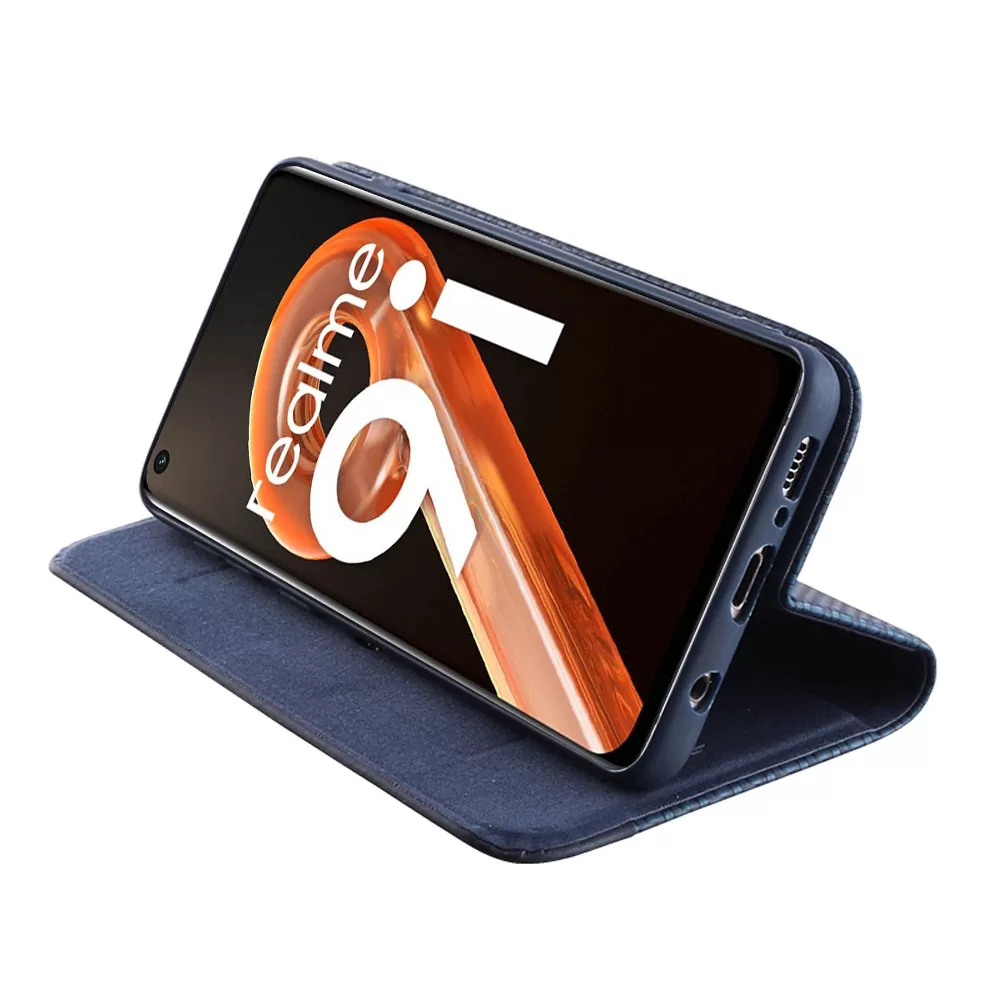 IDOL 1991 ELITE ΘΗΚΗ REALME 9i 6.6in  ANTI-RFID BOOK STAND BLUE - Image 4