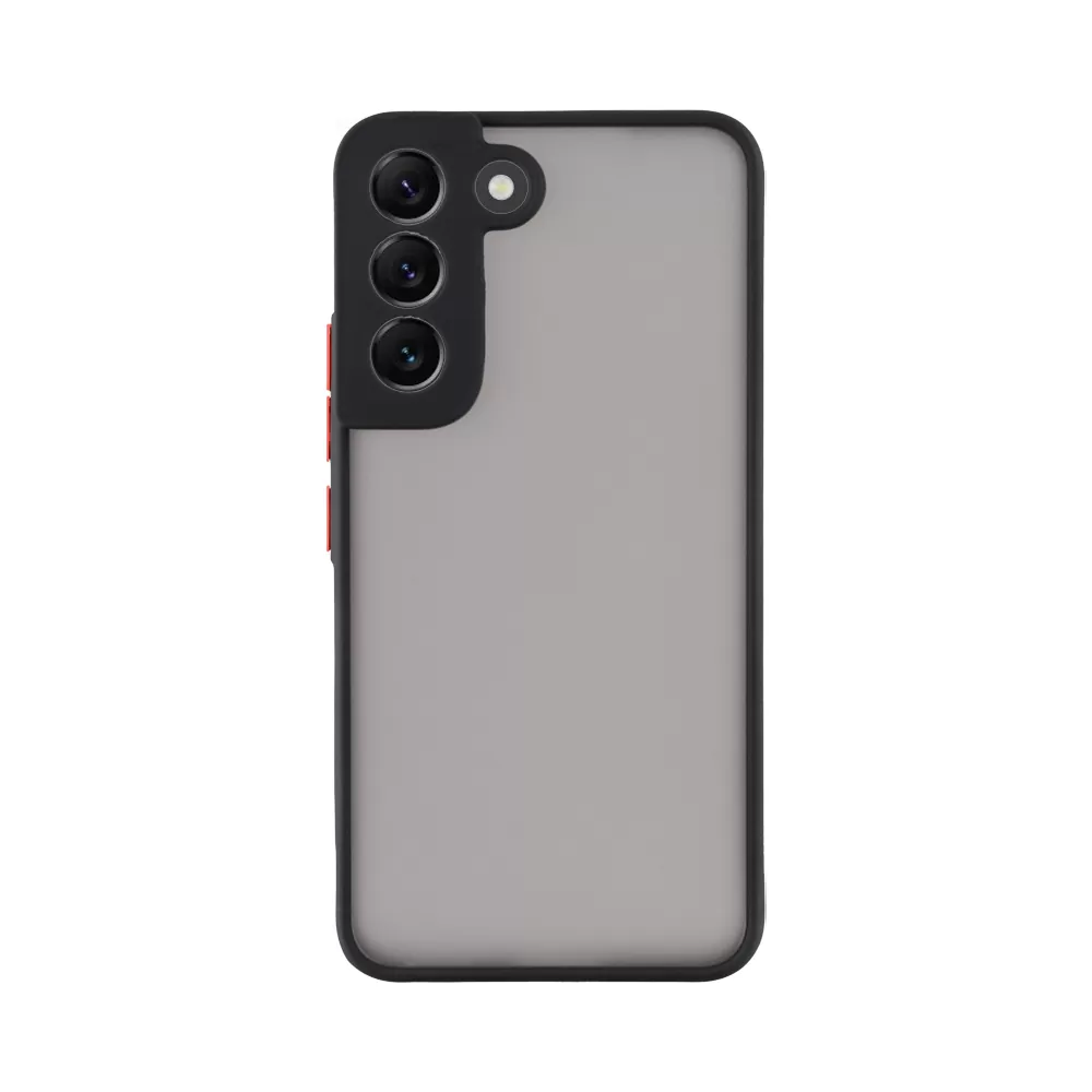 LIME HARDSHELL FUSION ΘΗΚΗ SAMSUNG S22 PLUS 5G S906 6.6in  FULL CAMERA PROTECTION BLACK WITH RED KEYS - Image 7