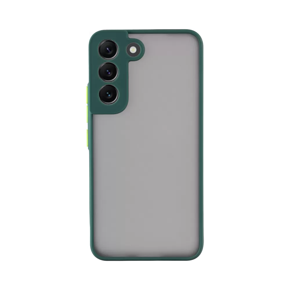 LIME HARDSHELL FUSION ΘΗΚΗ SAMSUNG S22 PLUS 5G S906 6.6in  FULL CAMERA PROTECTION GREEN WITH YELLOW KEYS - Image 7