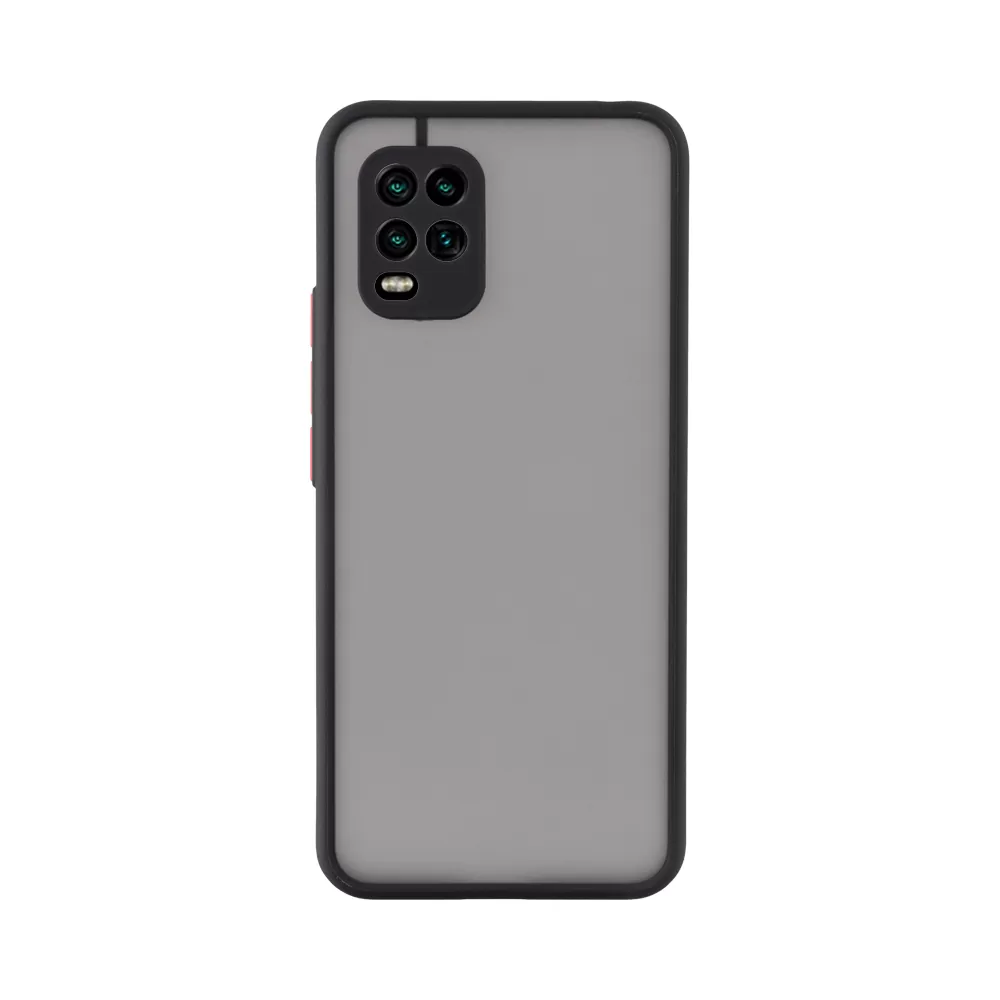 LIME HARDSHELL FUSION ΘΗΚΗ XIAOMI MI 10 LITE 5G/ MI 10 LITE YOUTH/ MI 10 LITE ZOOM 6.57in  FULL CAMERA PROTECTION BLACK WITH RED - Image 7