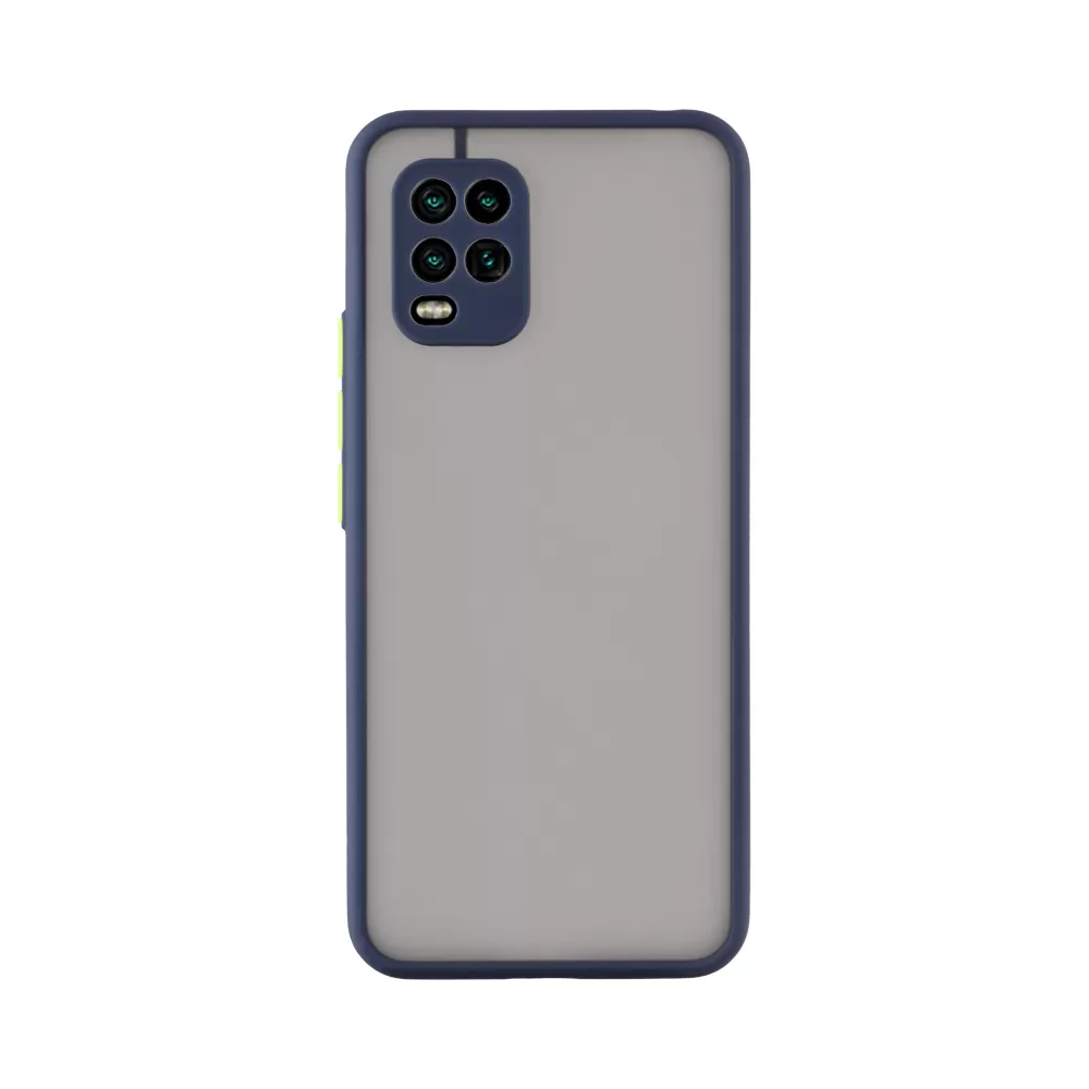 LIME HARDSHELL FUSION ΘΗΚΗ XIAOMI MI 10 LITE 5G/ MI 10 LITE YOUTH/ MI 10 LITE ZOOM 6.57in  FULL CAMERA PROTECTION BLUE WITH YELL - Image 7