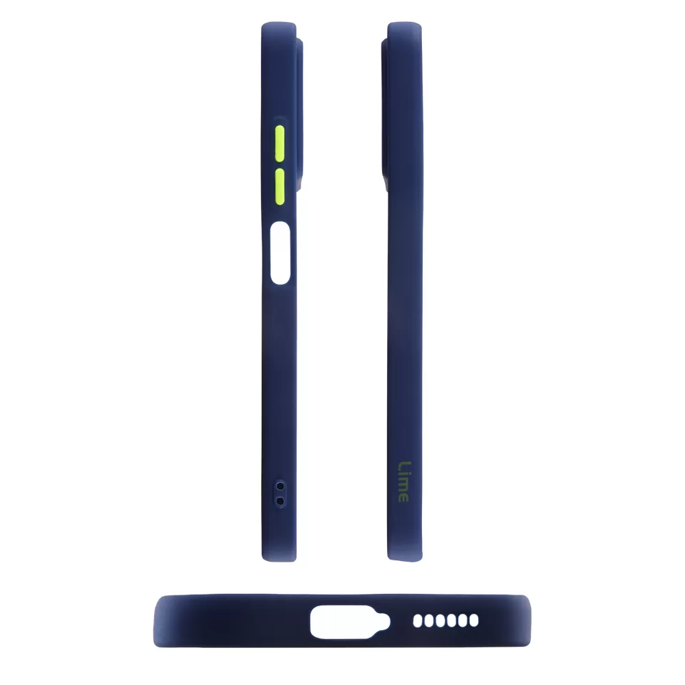 LIME HARDSHELL FUSION ΘΗΚΗ XIAOMI MI 10 LITE 5G/ MI 10 LITE YOUTH/ MI 10 LITE ZOOM 6.57in  FULL CAMERA PROTECTION BLUE WITH YELL - Image 6
