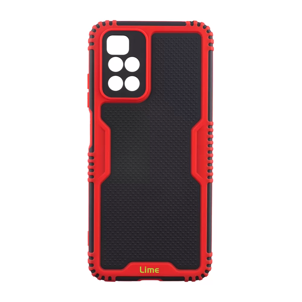 LIME ARMADILLO ΘΗΚΗ XIAOMI REDMI 10/REDMI 10 2022 6.5in  FULL CAMERA PROTECTION RED - Image 5