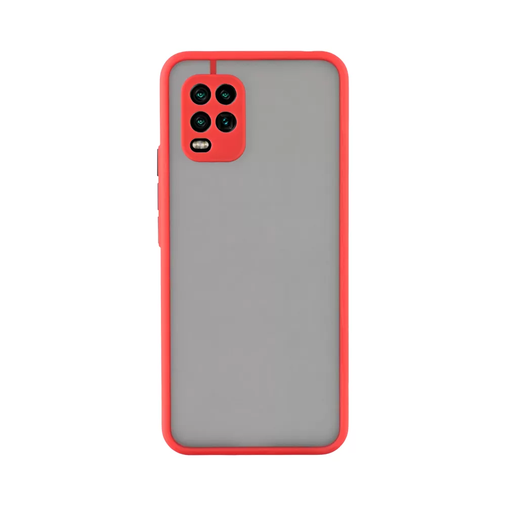 LIME HARDSHELL FUSION ΘΗΚΗ XIAOMI MI 10 LITE 5G/ MI 10 LITE YOUTH/ MI 10 LITE ZOOM 6.57in  FULL CAMERA PROTECTION RED WITH BLACK - Image 7