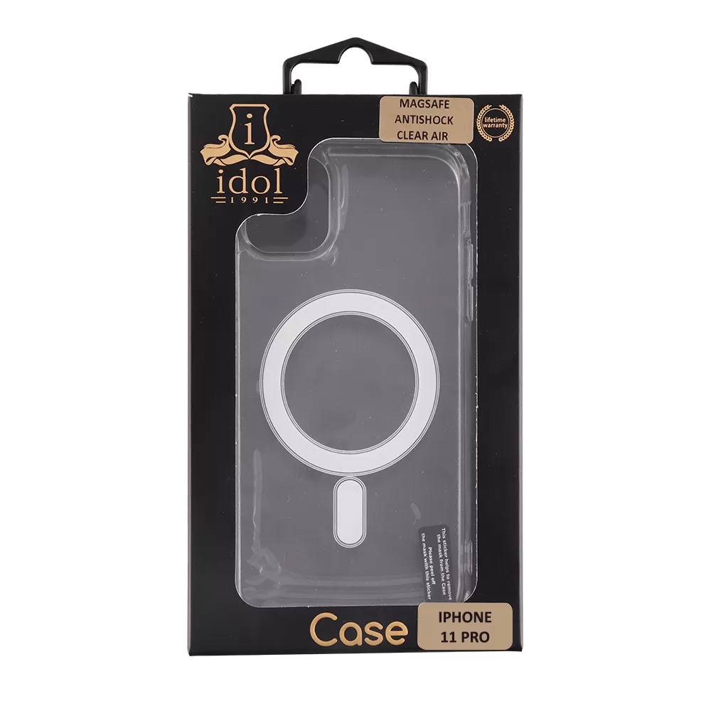 IDOL 1991 MAGSAFE ANTISHOCK CLEAR AIR TPU1 ΘΗΚΗ IPHONE 11 PRO 5.8" BACK COVER CAMERA GUARD ΔΙΑΦΑΝΗ - Image 2