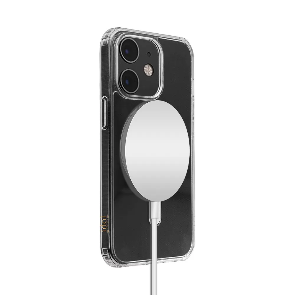IDOL 1991 MAGSAFE ANTISHOCK CLEAR AIR TPU1 ΘΗΚΗ IPHONE 12 6.1" BACK COVER CAMERA GUARD ΔΙΑΦΑΝΗ - Image 3