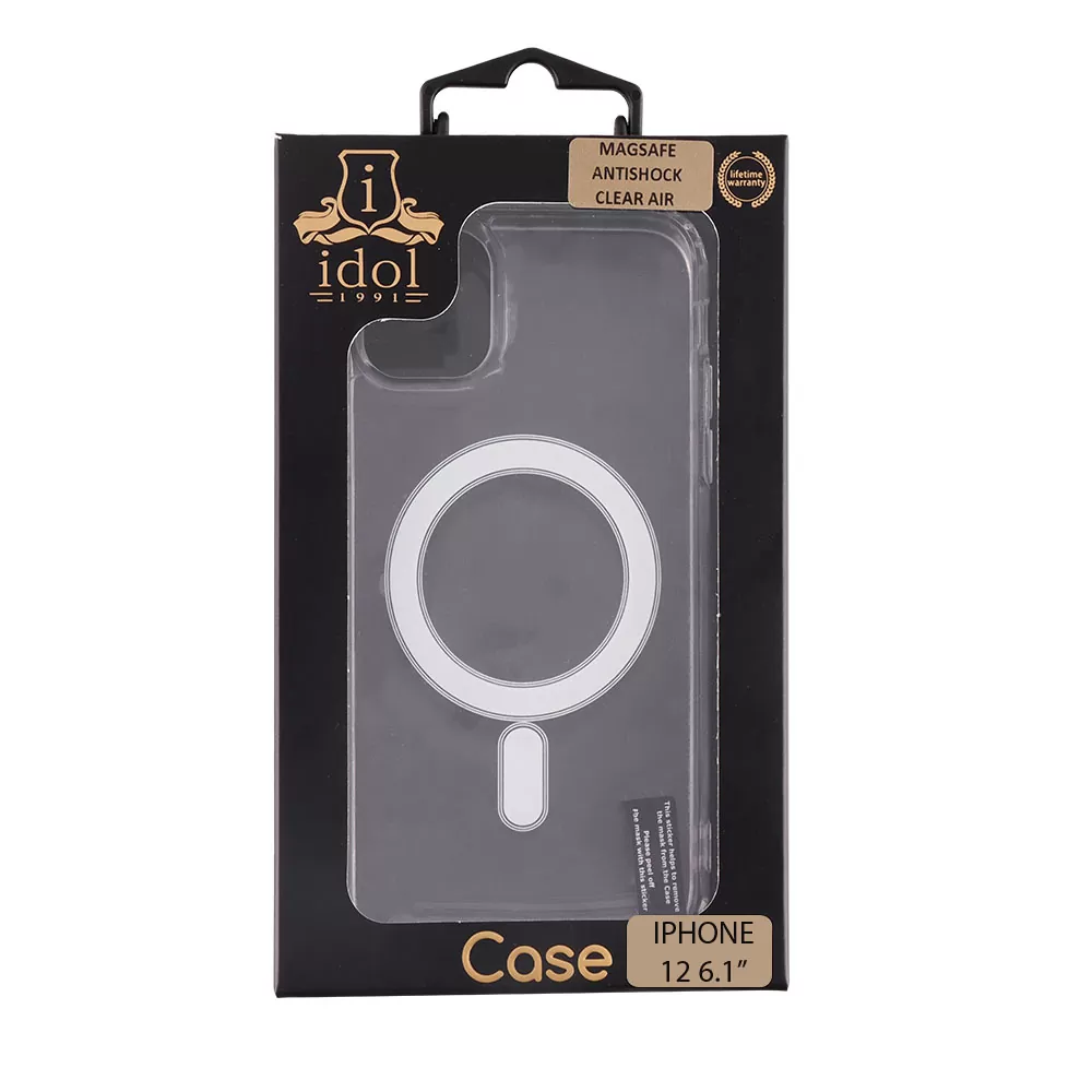 IDOL 1991 MAGSAFE ANTISHOCK CLEAR AIR TPU1 ΘΗΚΗ IPHONE 12 6.1" BACK COVER CAMERA GUARD ΔΙΑΦΑΝΗ - Image 2