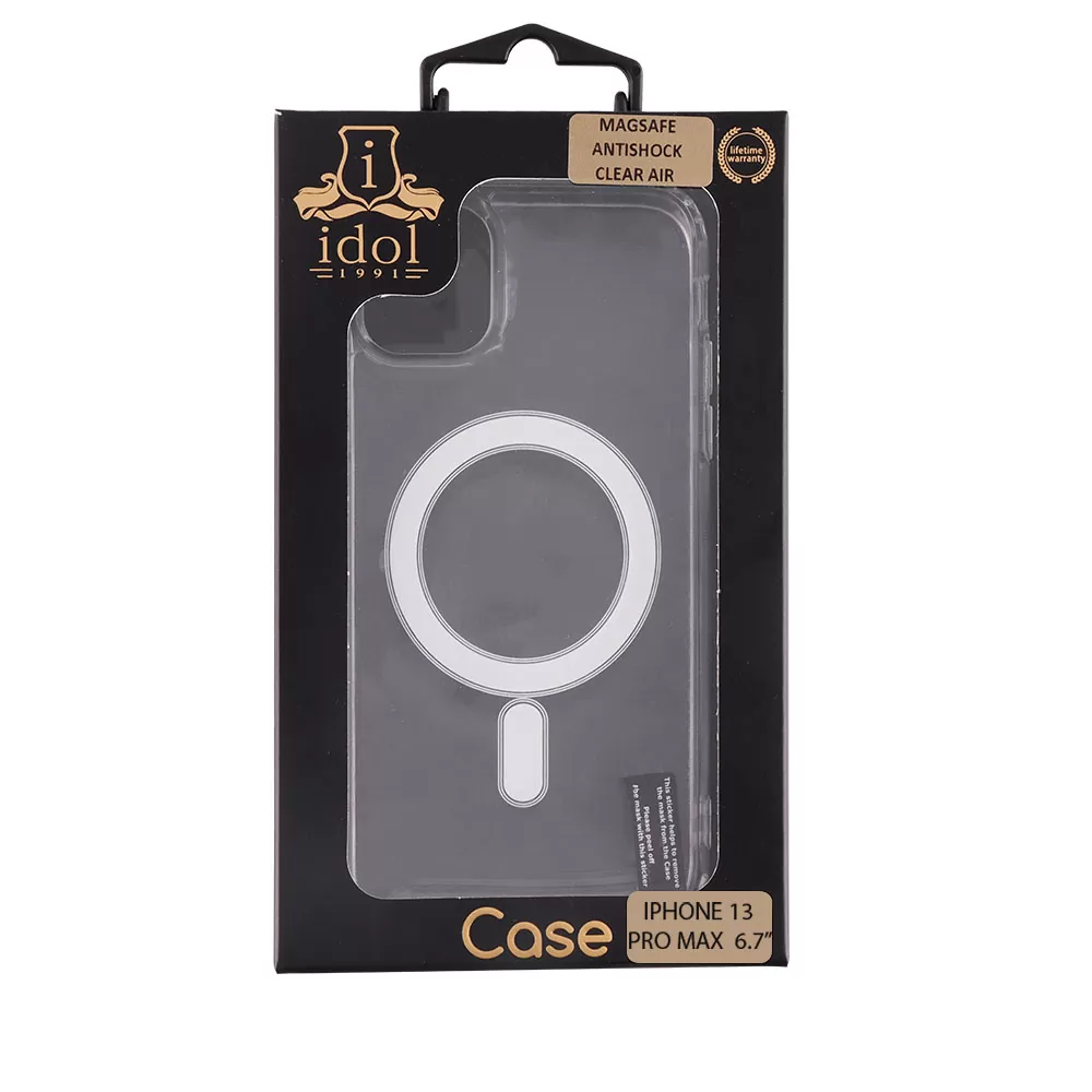 IDOL 1991 MAGSAFE ANTISHOCK CLEAR AIR TPU1 ΘΗΚΗ IPHONE 13 PRO MAX 6.7in BACK COVER CAMERA GUARD ΔΙΑΦΑΝΗ - Image 2