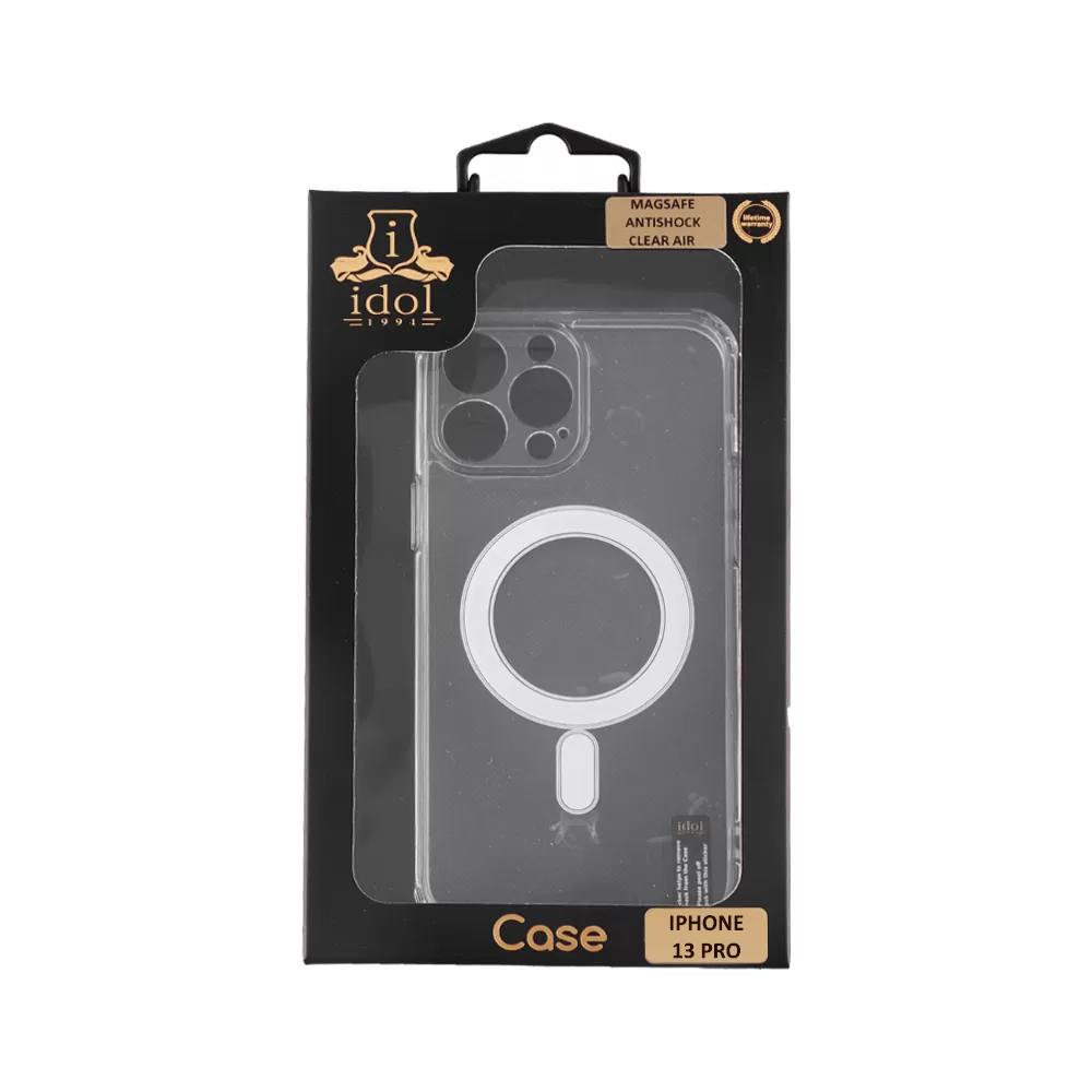 IDOL 1991 MAGSAFE ANTISHOCK CLEAR AIR TPU1 ΘΗΚΗ IPHONE 13 PRO 6.1" BACK COVER  FULL CAMERA PROTECTION ΔΙΑΦΑΝΗ - Image 2