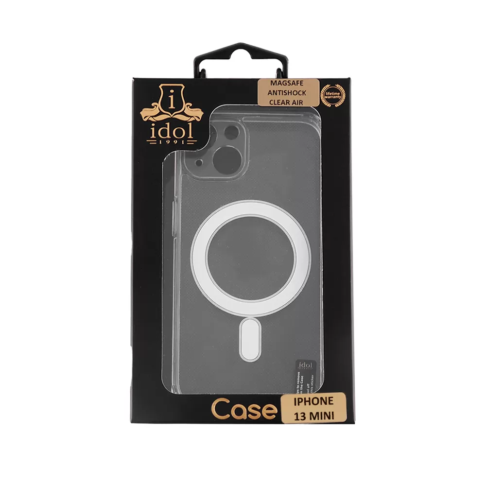 IDOL 1991 MAGSAFE ANTISHOCK CLEAR AIR TPU1 ΘΗΚΗ IPHONE 13 MINI 5.4" BACK COVER FULL CAMERA PROTECTION ΔΙΑΦΑΝΗ - Image 2
